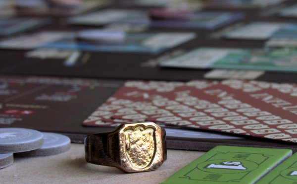 Board game review: Nothing Personal - game in progress Board game review: Nothing Personal - game in progress