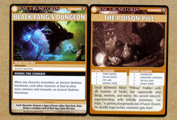 Board game review: Pathfinder ACG: Rise of the Runelords Base Set - cards Board game review: Pathfinder ACG: Rise of the Runelords Base Set - cards