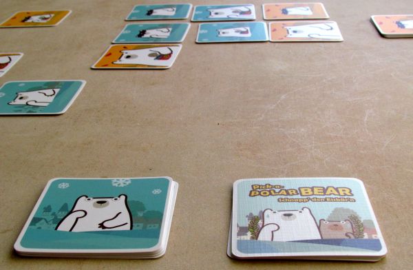 Board game review: Pick-a-Polar Bear - game in progress Board game review: Pick-a-Polar Bear - game in progress