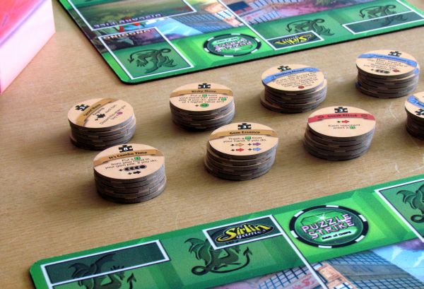Foto: Review: Puzzle Strike plus Upgrade Pack - battle of tokens Foto: Review: Puzzle Strike plus Upgrade Pack - battle of tokens