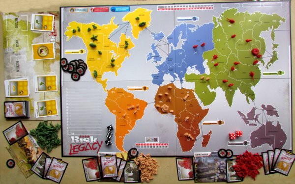 Risk - rozehraná hra