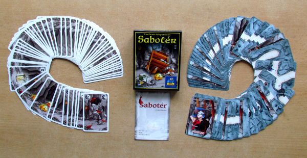 Sabotér - balení