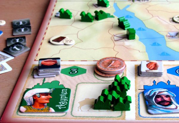 Board game review: Samarkand: Routes to Riches - game is underway Board game review: Samarkand: Routes to Riches - game is underway