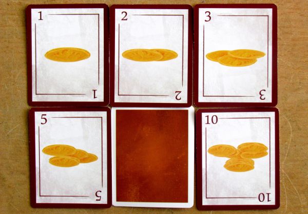 Scripts and Scribes: The Dice Game - karty peněz