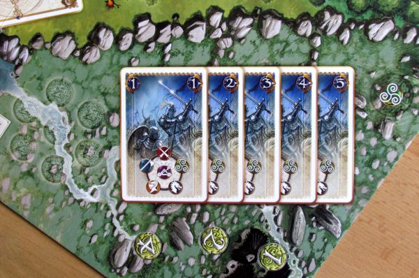Board game review: Shadows over Camelot - board detail Board game review: Shadows over Camelot - board detail