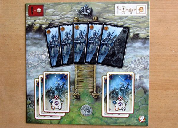 Board game review: Shadows over Camelot - game board Board game review: Shadows over Camelot - game board