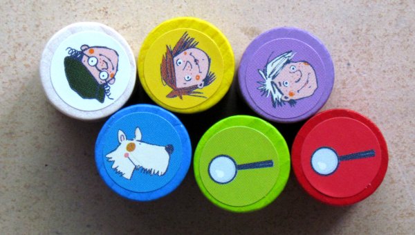 Board game review: Sherlock Kids - tokens Board game review: Sherlock Kids - tokens