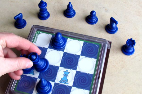 Solitaire Chess - průběh řešení