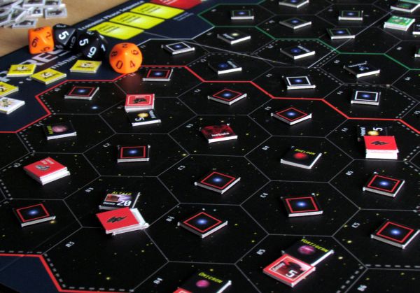 Board game review: Space Empires 4X - game in progress Board game review: Space Empires 4X - game in progress