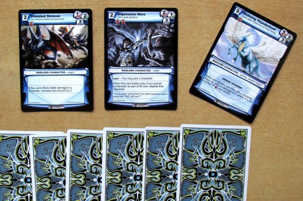 The Spoils CCG - rozehraná hra