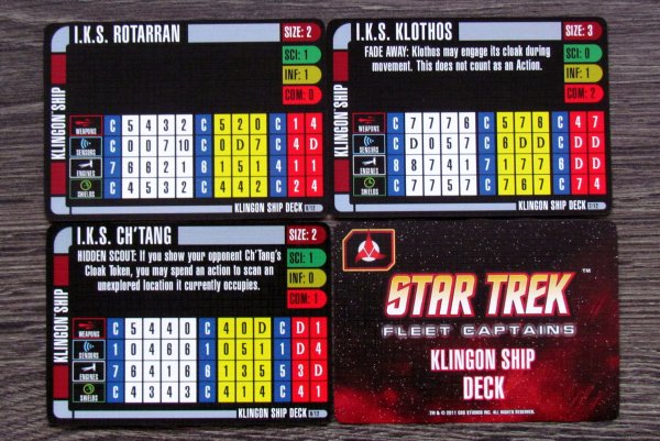 Star Trek: Fleet Captains - karty