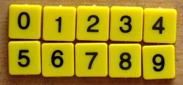 Supermatematik - žetony