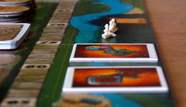 Board game review: Tikal II: The Lost Temple - game in progress Board game review: Tikal II: The Lost Temple - game in progress