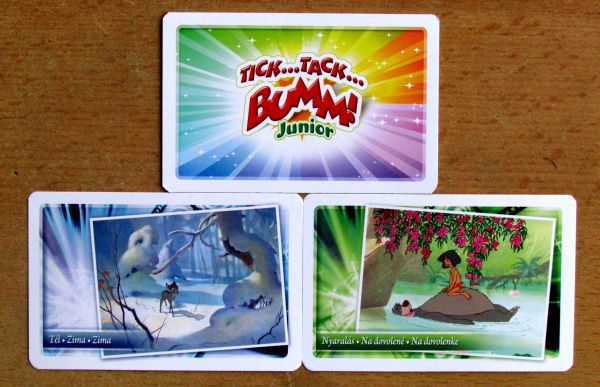 Tik Tak Bum Junior Disney - karty