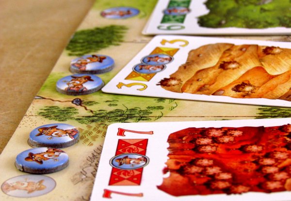 Board game review: UGO! - game in progress Board game review: UGO! - game in progress
