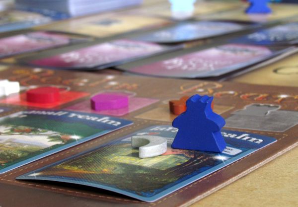 Board game review: Upon a Fable - game in progress Board game review: Upon a Fable - game in progress