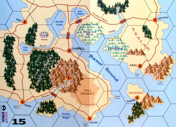 Wizard Kings - mapa