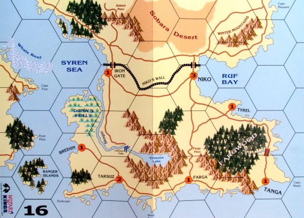 Wizard Kings - mapa