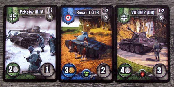 World of Tanks: Rush - cards