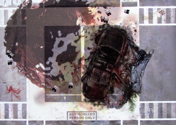 Board game review: Zombicide: Toxic City Mall - board detail Board game review: Zombicide: Toxic City Mall - board detail