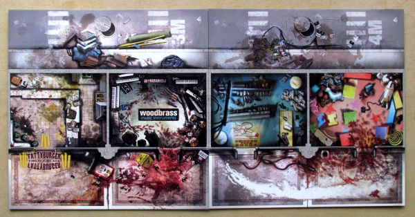 Zombicide: Toxic City Mall - herní plán