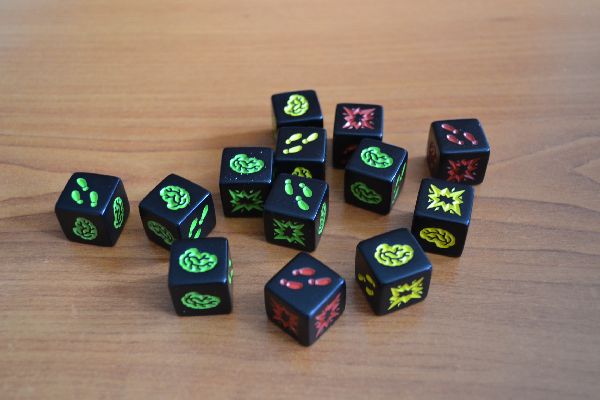 Zombie Dice - rozehraná hra