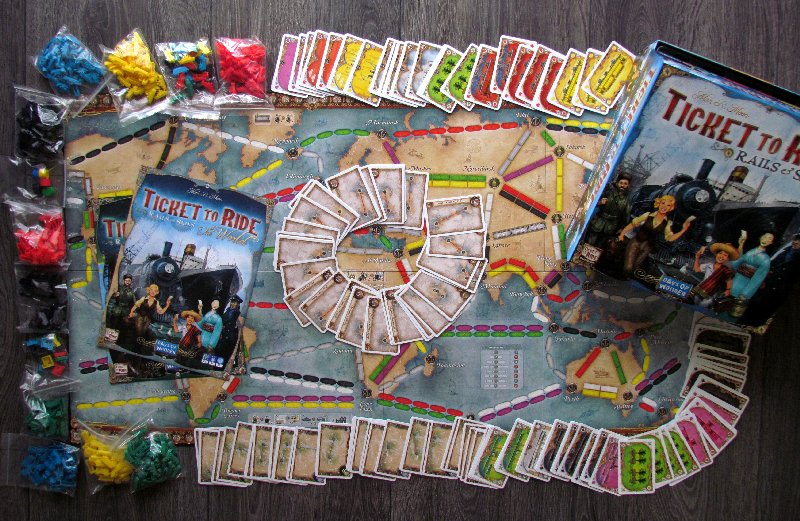 Ticket To Ride: Rails & Sails